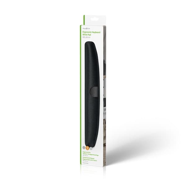 Nedis Handledsstöd tangentbord | Lycra / PU | Ja