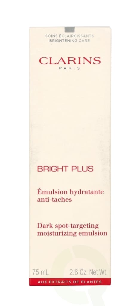 Clarins Bright Plus Dark Spot-Targeting Moist. Emulsjon 75 ml