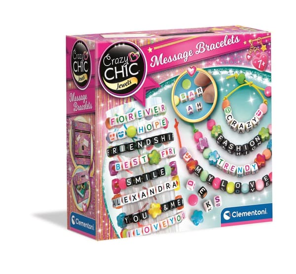 Clementoni Crazy Chic armband med budskap