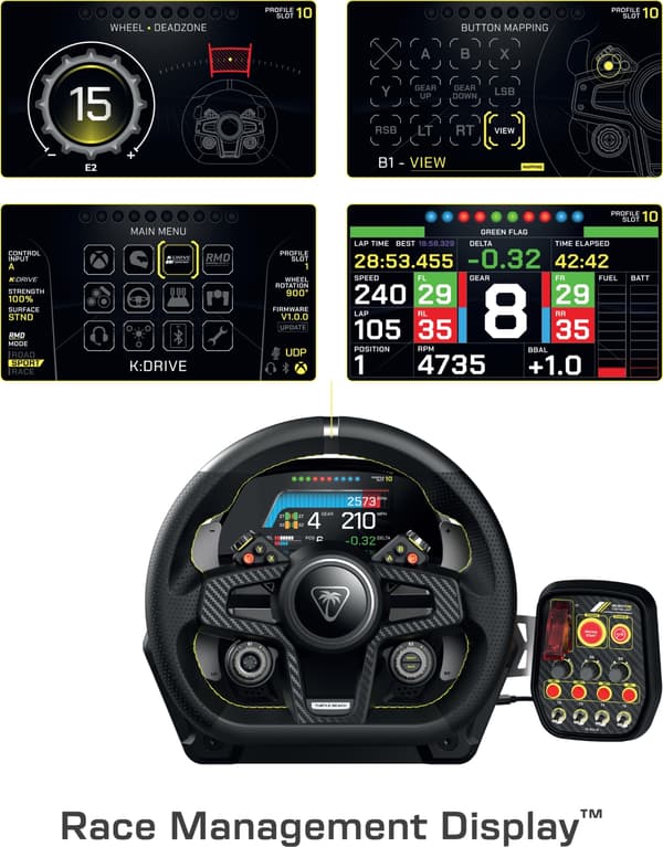 Turtle Beach VelocityOne Race -rattiohjain, Xbox / PC