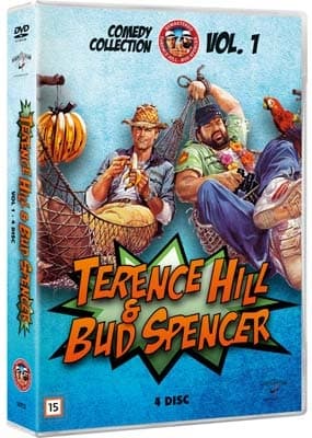 BUD SPENCER & TERENCE HILL COMEDY COLLECTION  (4 DVD BOXSET) TRINITY