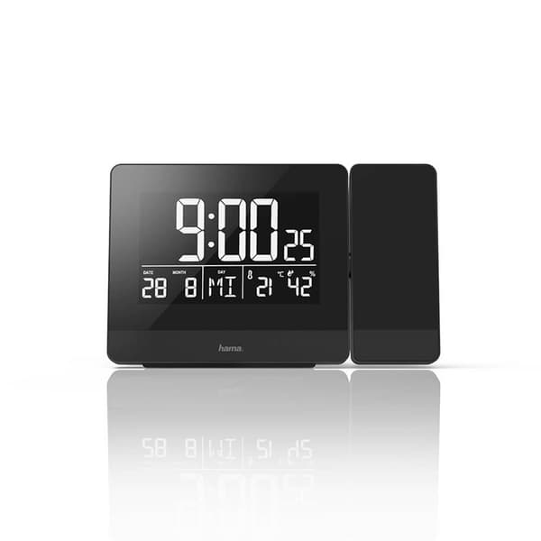 Hama Vækkeur Projektion Plus Charge Sort