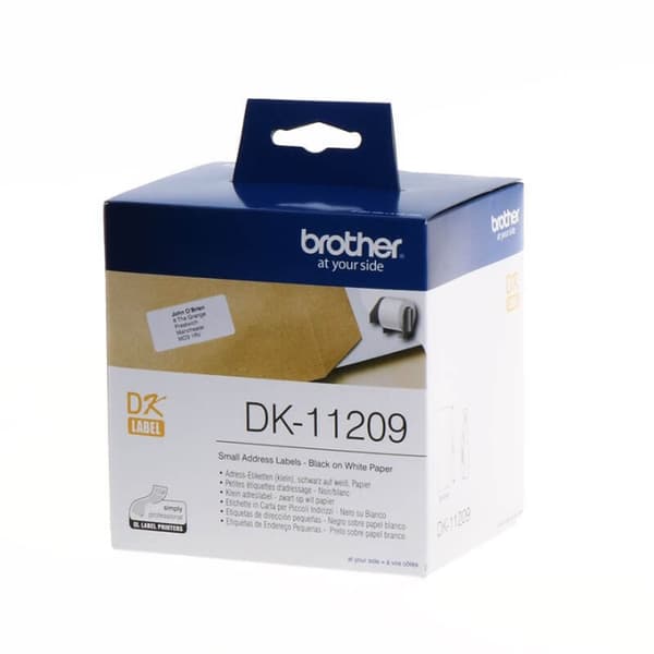Brother Otsikot DK11209 Valkoinen