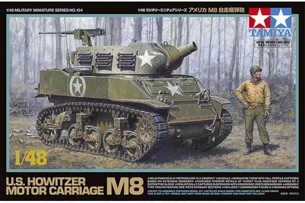 Tamiya 1/48 U.S. Howitzer Motor Carriage M8