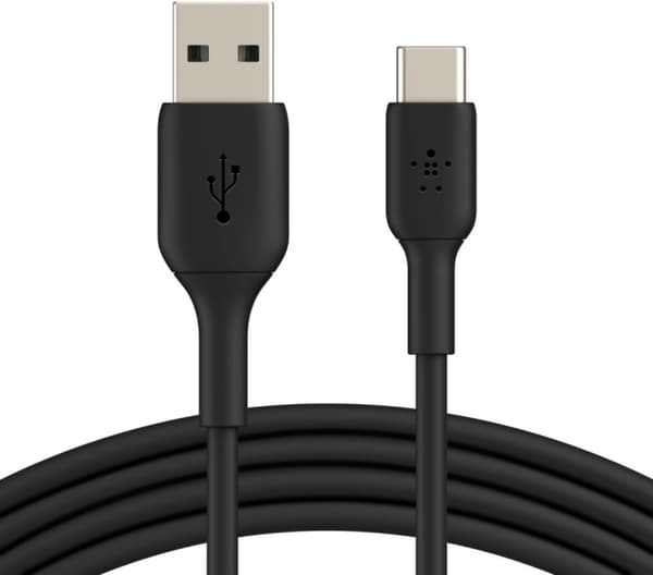 Belkin BOOST CHARGE™ USB-A - USB-C kaapeli, 0,15m, musta