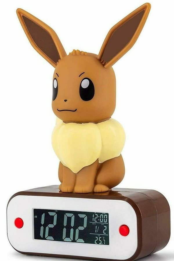 Pokémon Eevee valaiseva herätyskello (52800POKE8)