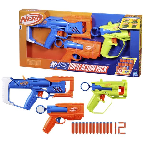 NERF N-Series Trippel Action Pack
