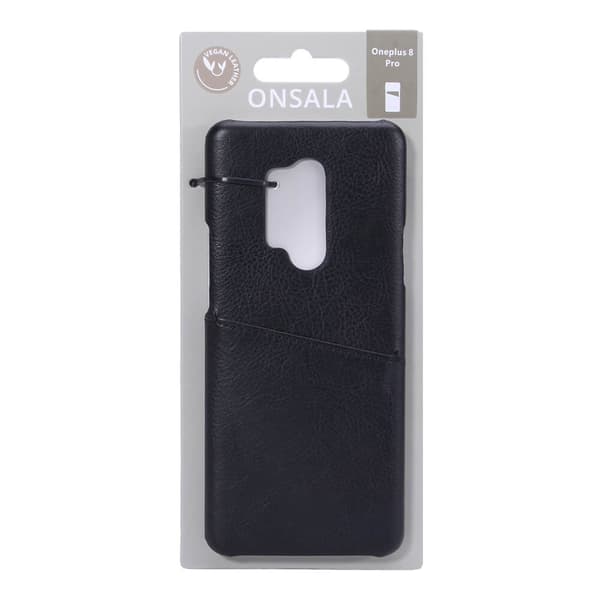 Onsala Mobilskal Oneplus 8 Pro Kortfack Svart
