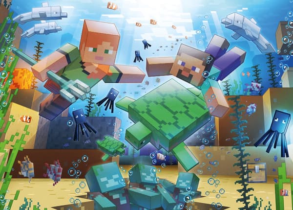 Ravensburger Puzzle Minecraft Mosaic 1000p (12000421)