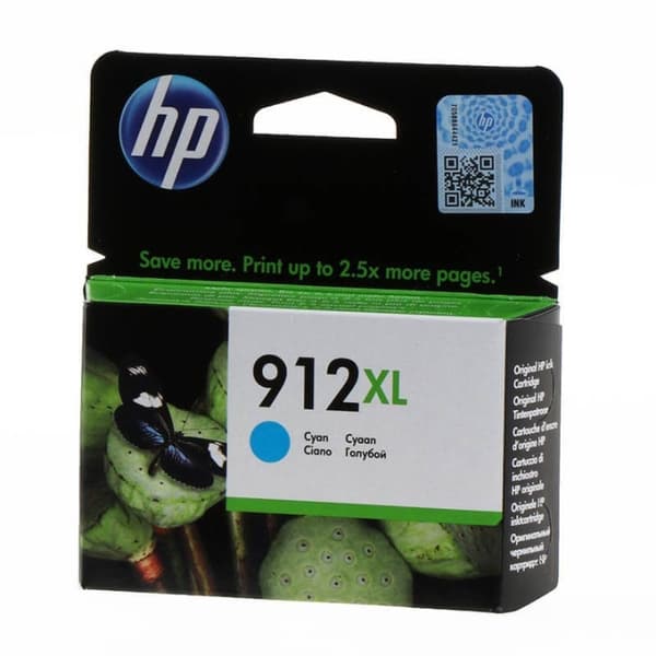 HP Blæk 3YL81AE 912XL Cyan