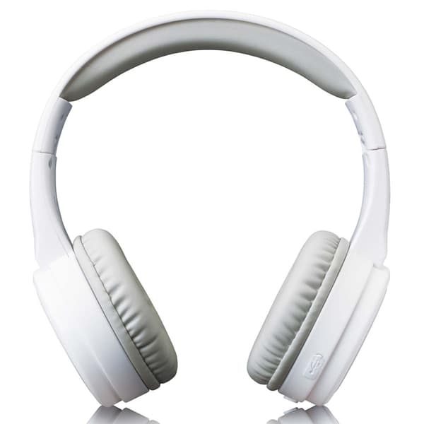 Lenco Sprutsikre Bluetooth-hodetelefoner Hvit