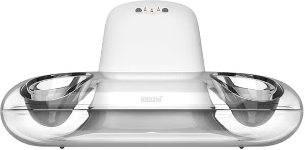 8Bitdo Dobbel ladestasjon, hvit, Xbox