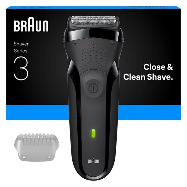 Braun Series 3 sähköparranajokone - harmaa