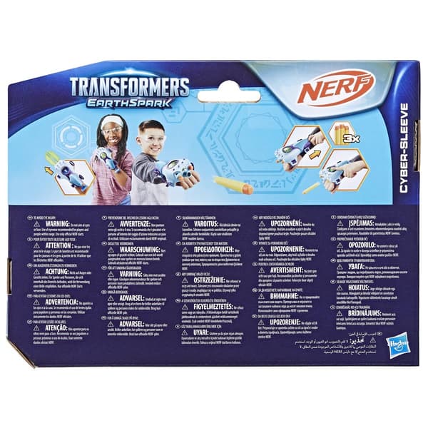 Transformers EarthSpark roolipeli Cyber-sleeve Blaster - räjäyttäjä