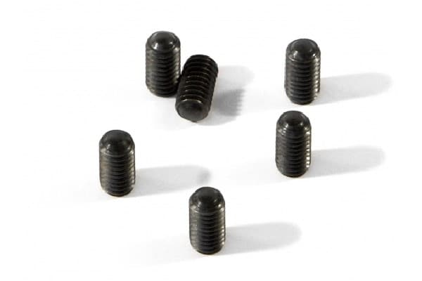 Settskrue M4X8Mm (rund spiss/6stk)