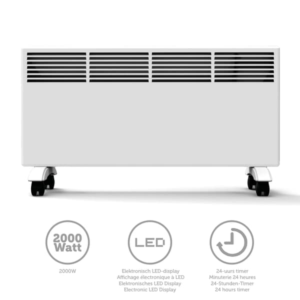 Trebs Digital Panel Heater 2000W