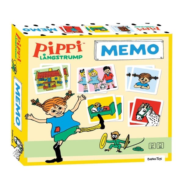 ASTRID LINDGREN Spil Pippi Langstrømpe - Memo