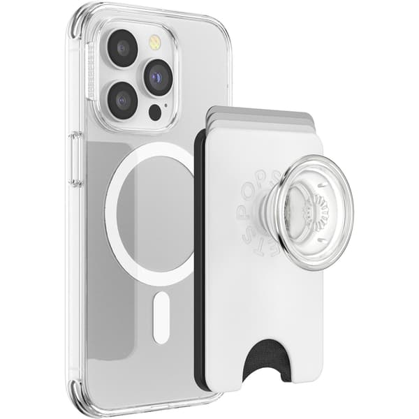 PopSockets PopWallet MagSafe White
