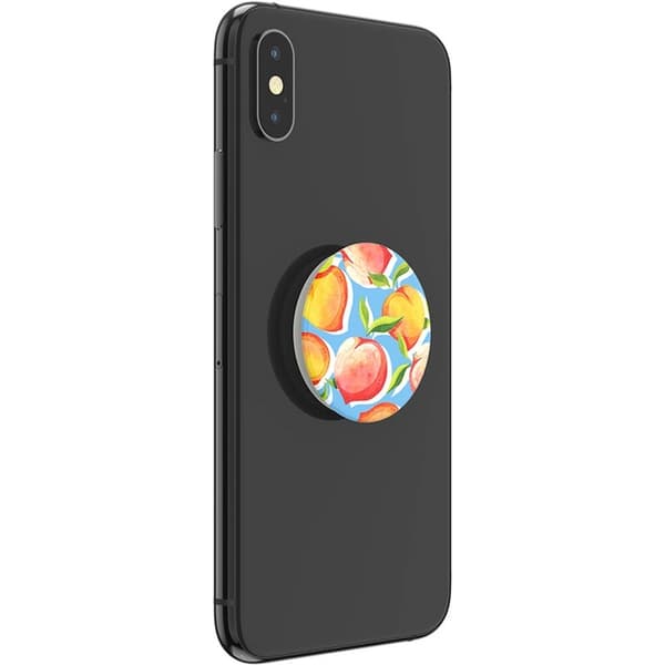 PopSockets Just Peachy Gloss Avtagbart Grip med Ställfunktion