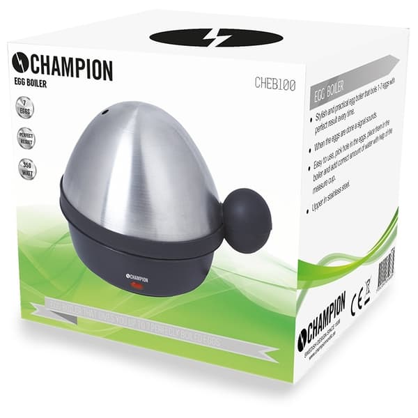 Champion Eggkoker 7 Eggs EB100 Rustfritt stål