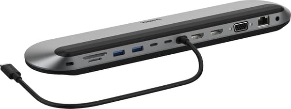 Belkin INC014btSGY USB-C-dokkingstasjon