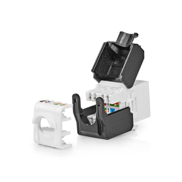 Nedis Keystone | CAT6 / Keystone | RJ45 Hun | U/UTP | ABS | Box