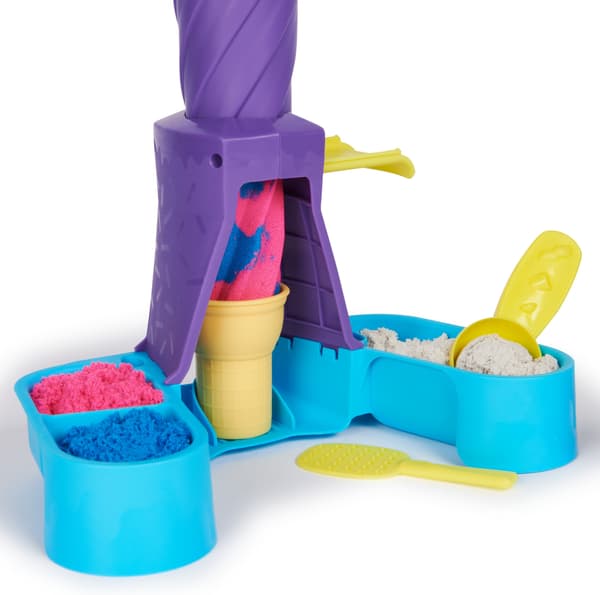 Kinetic Sand Soft Serve Station - legesæt til is