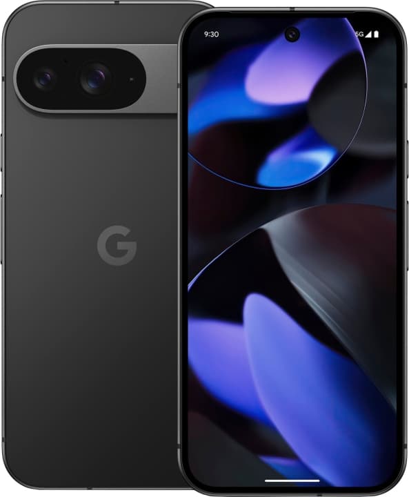 Google Pixel 9 5G-telefon, 128/12 GB, Obsidian