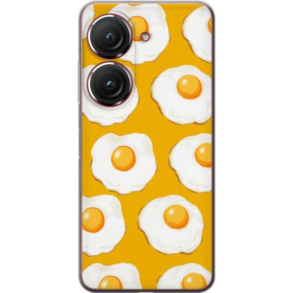 Mobildeksel til Asus Zenfone 9 med Stekt egg motiv