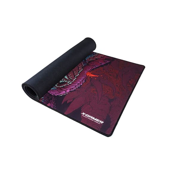 X-GAMER Gaming Musemåtte Rex Bite 1100x450