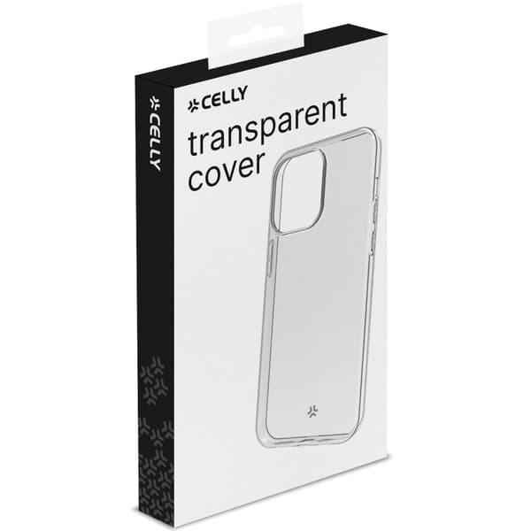 Celly Gelskin TPU-deksel iPhone 15 Pro Transparent