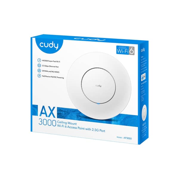 CUDY Access Point AP3000 AX3000 Gigabit PoE Mesh
