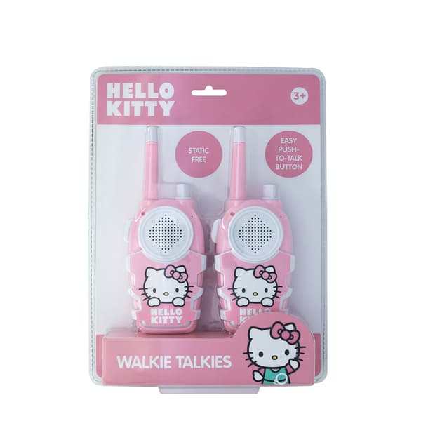 HELLO KITTY Walkie Talkie Sæt "Hello Kitty" 150m rækkevidde