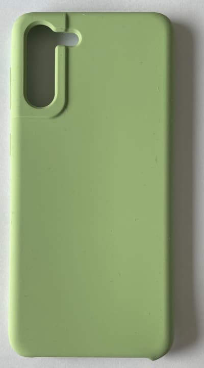 Grønn med silikon - Samsung Galaxy S21 Plus
