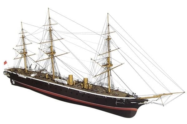 1:100 HMS Warrior -Wooden hull