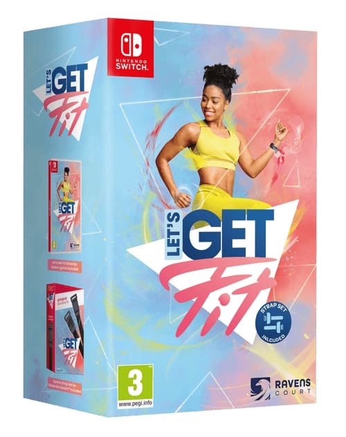 Let's Get Fit Includes Joy Con Straps (Switch)