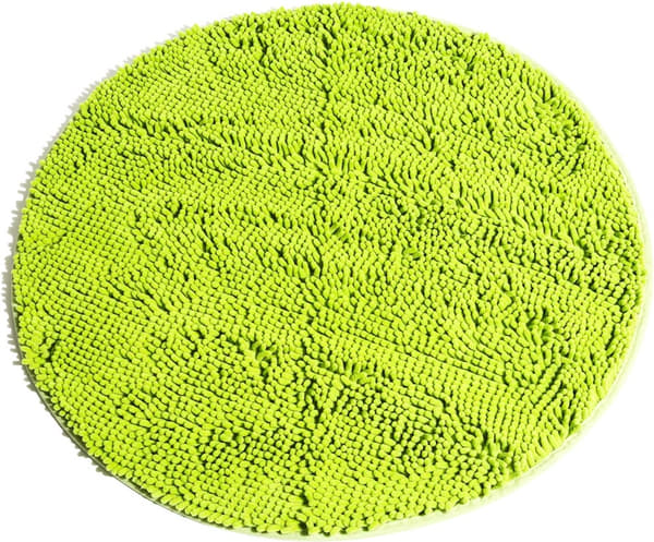 Lord Nelson Badrumsmatta Äpplegrön Rund 70Cm