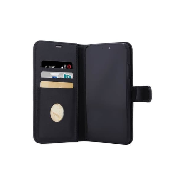 Radicover Säteilysuoja Lompakko PU iPhone 11 Flipcover Musta