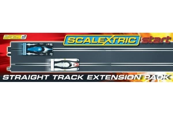 Scalextric 2 stk 'START'-skinne rett