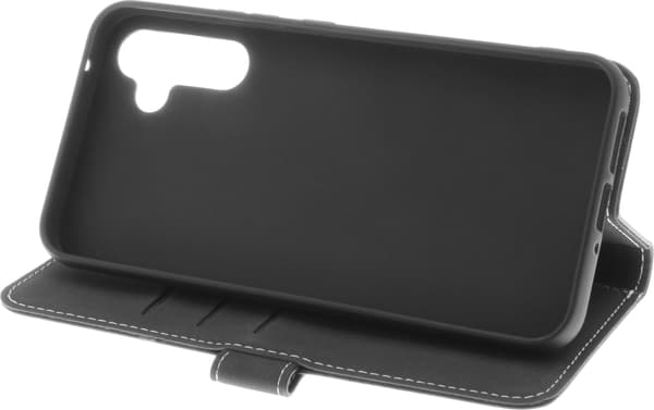 Insmat Eksklusivt Flip Case pungetui, Samsung Galaxy A54 5G, sort