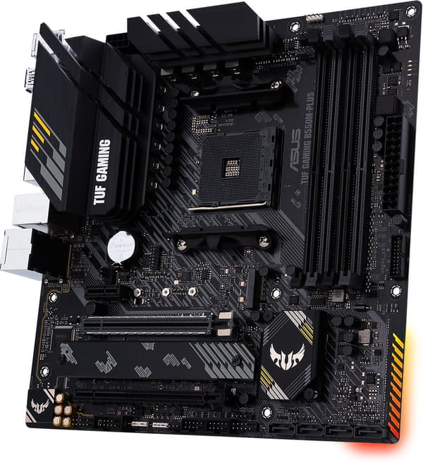 ASUS TUF GAMING B550M-PLUS AM4 microATX-bundkort