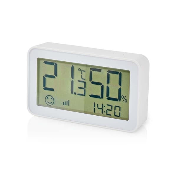 Nedis SmartLife Klimasensor | Zigbee 3.0 | Batteri | Android™ / IOS | Hvid