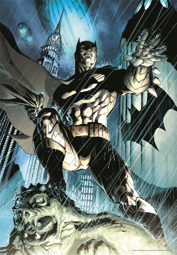 Clementoni 1000 stk CB Collection Batman af høj kvalitet