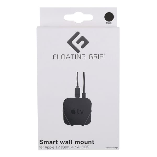 FLOATING GRIP Apple TV Gen. 4 vægbeslag sort