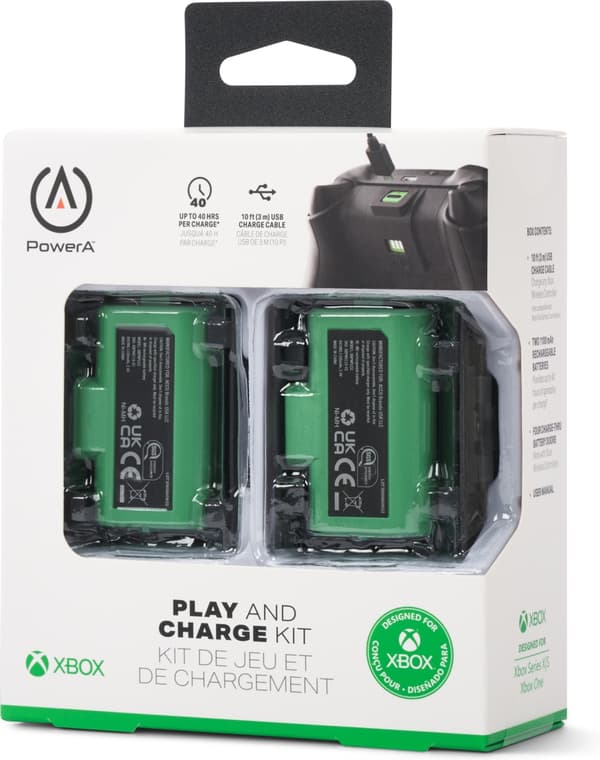 PowerA Play and Charge USB-C batteripakke