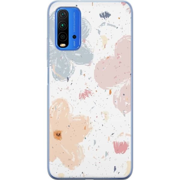 Mobildeksel til Xiaomi Redmi Note 9 4G med Blomster motiv