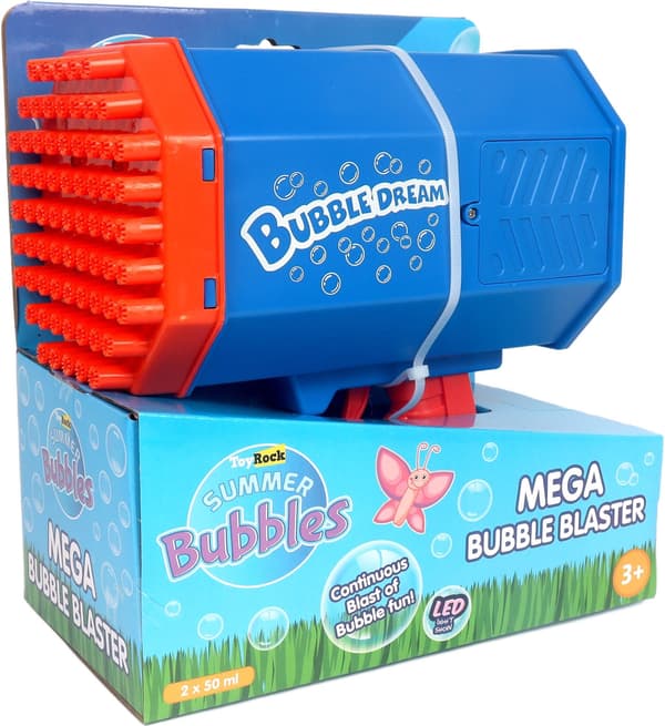 Toyrock Summer Kuplisblaster Mega - boblemaskin
