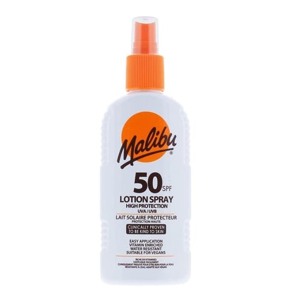 Malibu Lotion Spray SPF50 200 ml