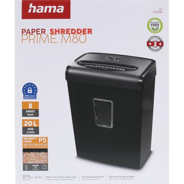 Hama Paperisilppuri Prime M80