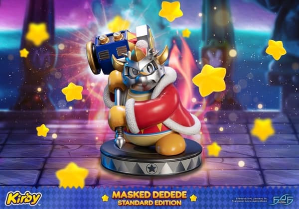 First4Figures Kirby (Maskerad Dedede) RESIN Staty